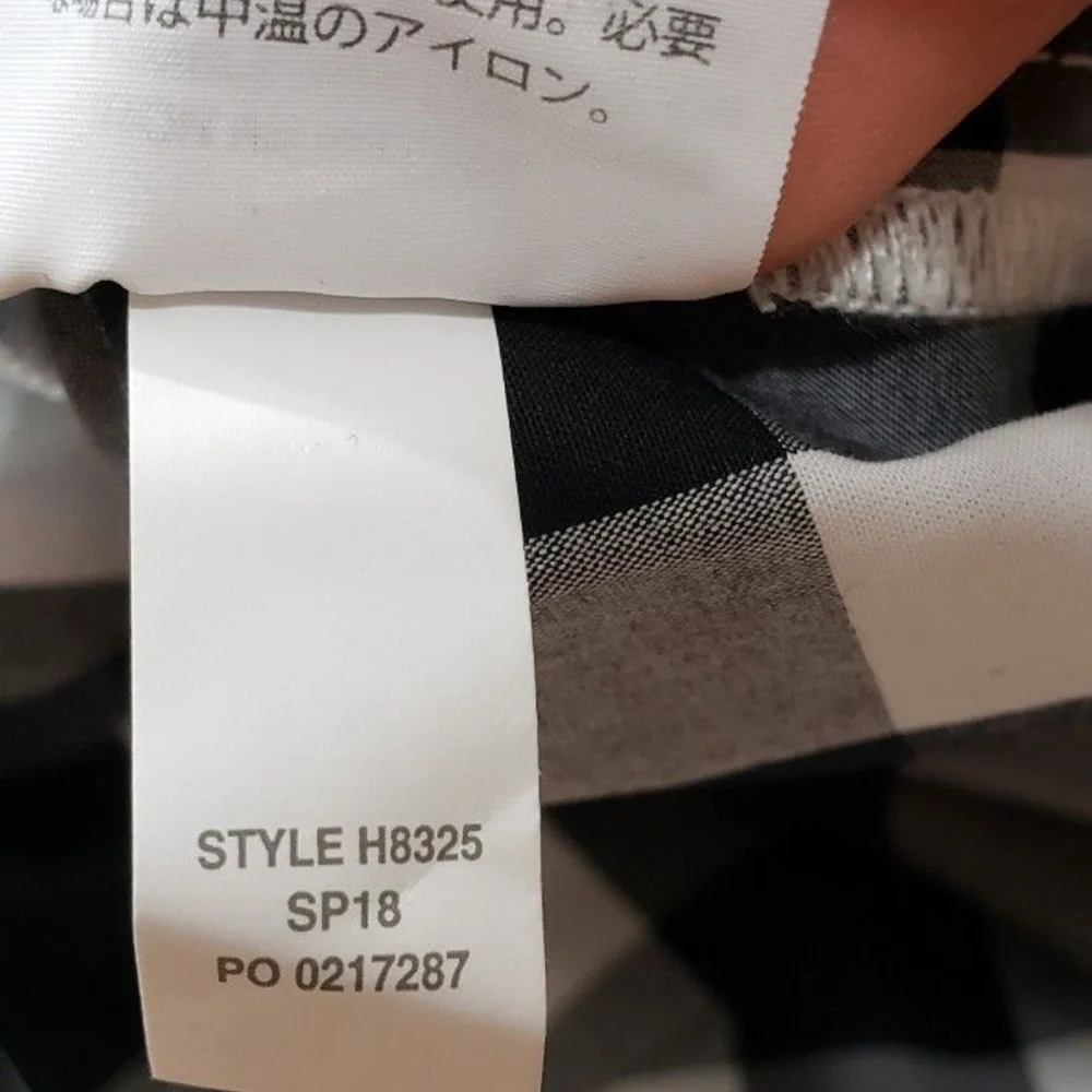 J. Crew Maybe One-Shoulder Mix Gingham Top - Picture 5 of 8